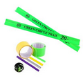 Reflective Cycling Straps / Vinyl Slap Band